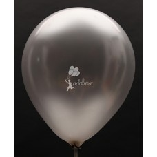 Silver Metallic Plain Balloon